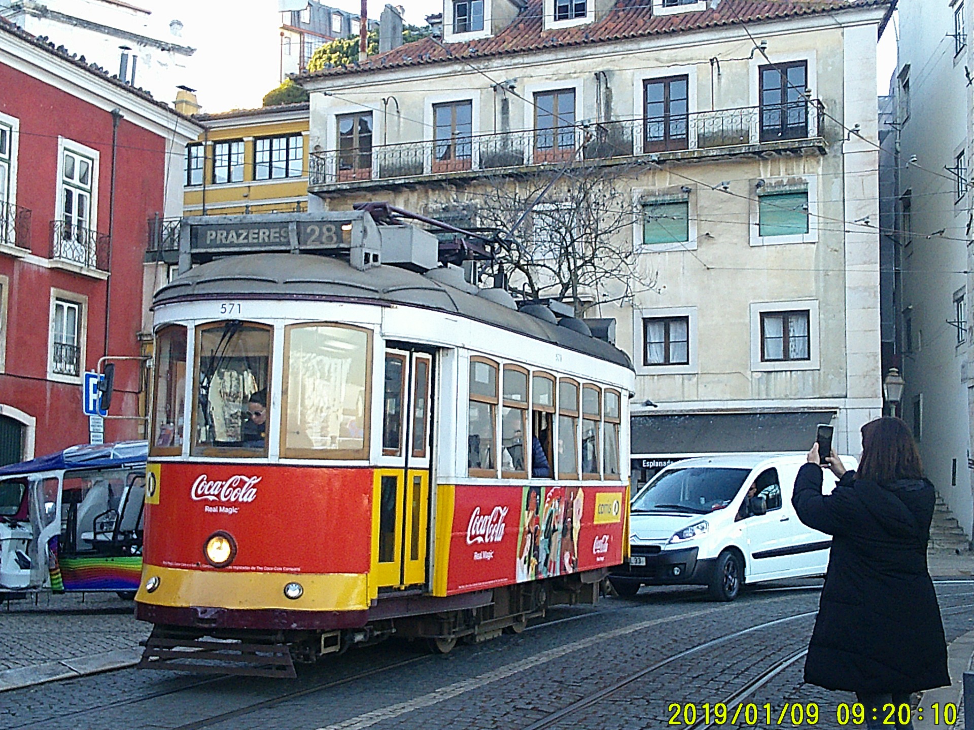Tranvía en Lisboa